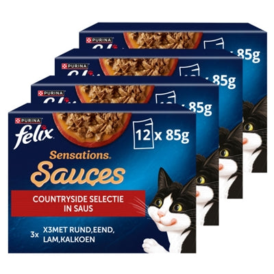 Felix Sensations Countryside Selectie In Saus